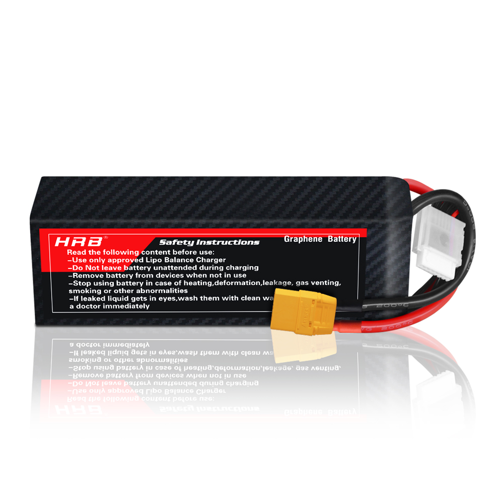 1PC HRB 22.2V Graphene Battery - 6S Lipo Battery 22.2V 5000Mah ulasan dan harga